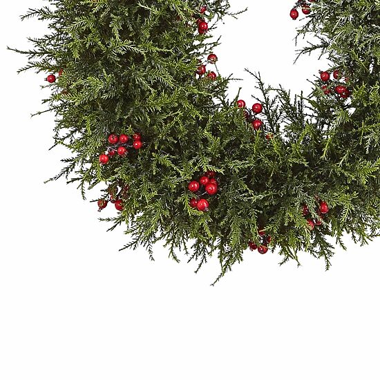Nearly Natural 20in Wreath
