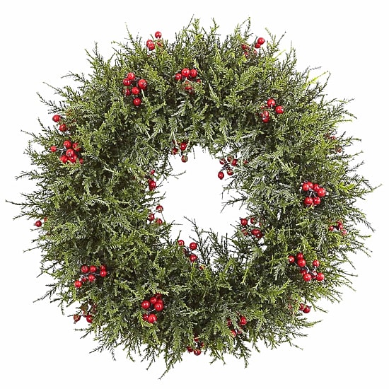 Nearly Natural 20in Wreath