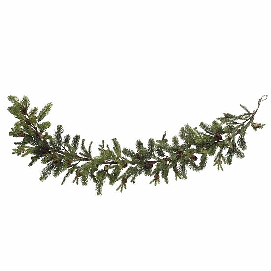 Nearly Natural 25in Teardrop Wreath