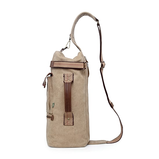 TSD Brand Hill Side Canvas Sling Bag Unisex Adult Adjustable Straps Padded Straps Backpack