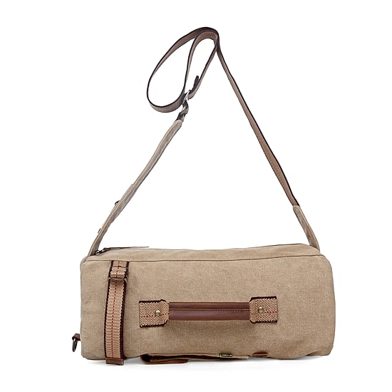 TSD Brand Hill Side Canvas Sling Bag Unisex Adult Adjustable Straps Padded Straps Backpack