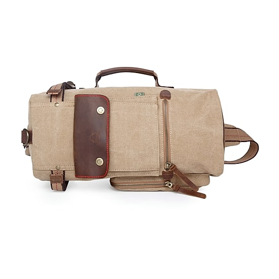 TSD Brand Hill Side Canvas Sling Bag Unisex Adult Adjustable Straps Padded Straps Backpack