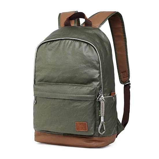 TSD Brand Urban Light Coated Canvas Unisex Adult Adjustable Straps Padded Straps Backpack
