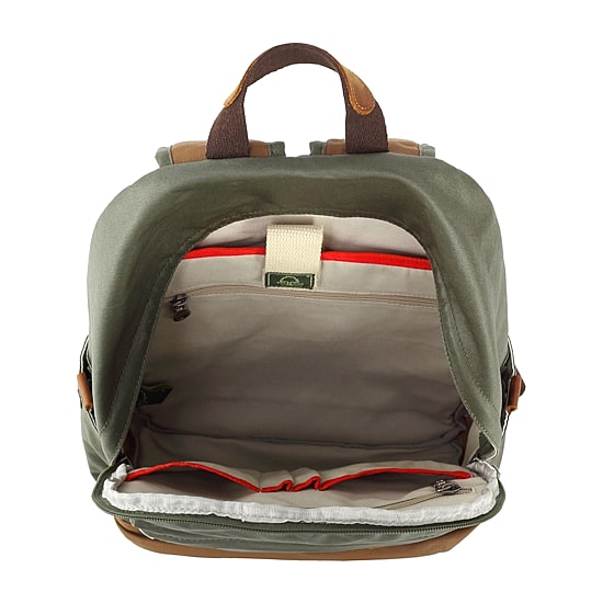 TSD Brand Urban Light Coated Canvas Unisex Adult Adjustable Straps Padded Straps Backpack