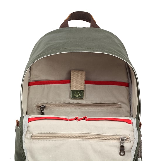 TSD Brand Urban Light Coated Canvas Unisex Adult Adjustable Straps Padded Straps Backpack
