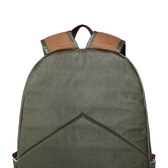 TSD Brand Urban Light Coated Canvas Unisex Adult Adjustable Straps Padded Straps Backpack