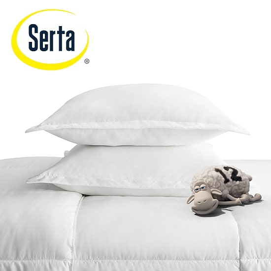 Serta Simply Clean™ Midweight Antimicrobial Treated Comforter Set