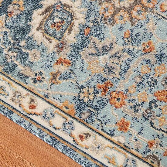 Amer Rugs Bethleham Cerr Floral Floral Indoor Outdoor Rectangular Accent Rug