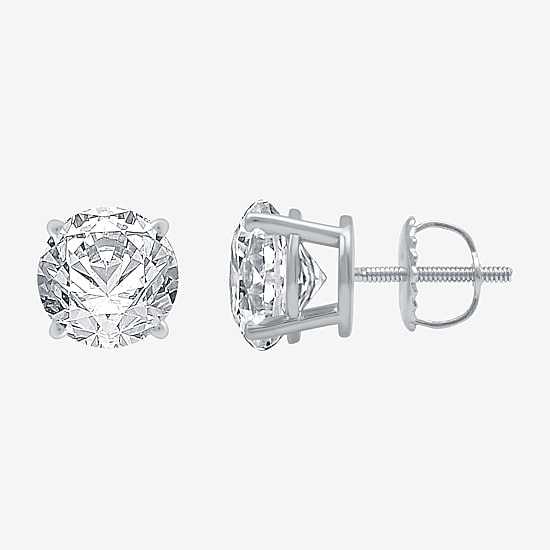 3 CT. T.W. Lab Grown White Diamond 14K Gold Round Jewelry Set