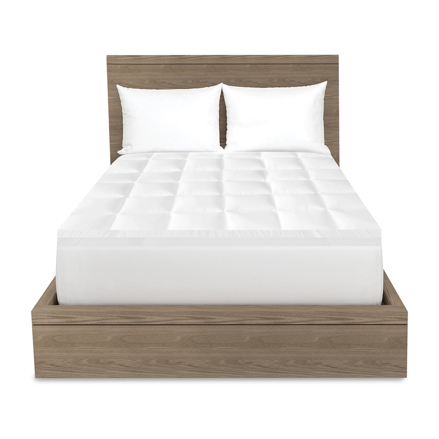 Bodipedic™ Home 4 Inch Hybrid Memory Foam and Fiber Topper