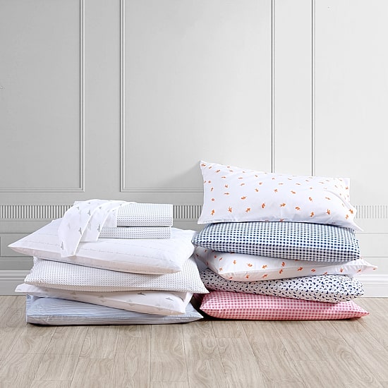 Poppy & Fritz Cotton Peracle Printed Sheet Set