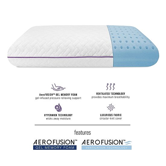 Bodipedic™ Home Gel Comfort Classic Memory Foam Pillow