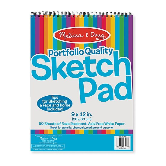 Melissa & Doug Sketch Pad Bundle (2 Pack) 2-pc. Art Set