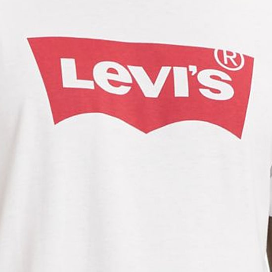 Levi's® Set-In Neck Mens Round Neck Short Sleeve Regular Fit Graphic T-Shirt