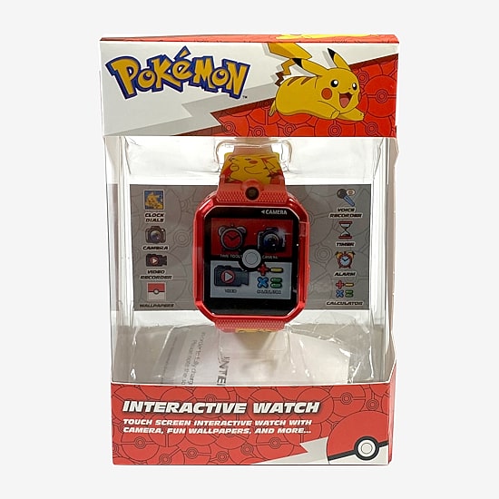 Itime Pokemon Unisex Multi-Function Yellow Smart Watch Pok4378jc