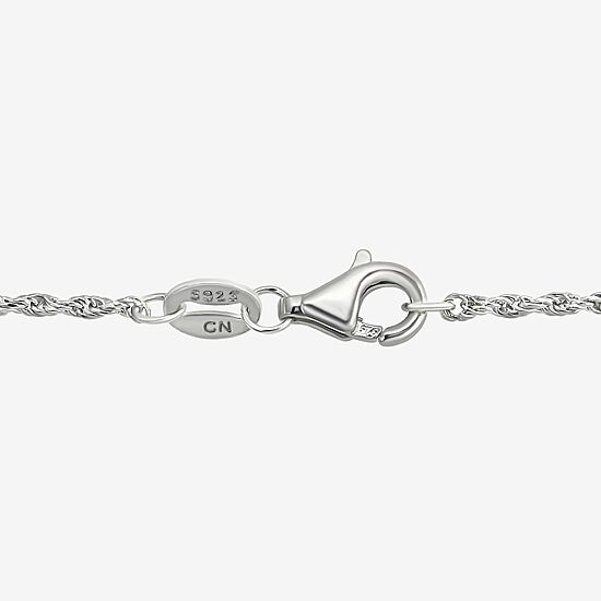 Eagle Mens Sterling Silver Cross 24 Inch Pendant Necklace