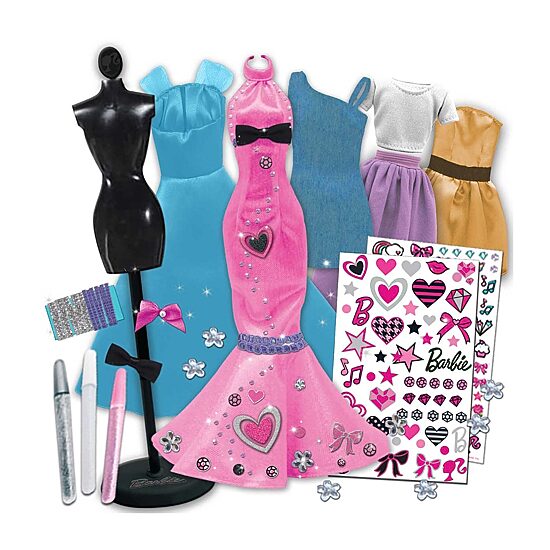 Be A Fashion Designer Doll Dress Up Kit Barbie Craft Kit