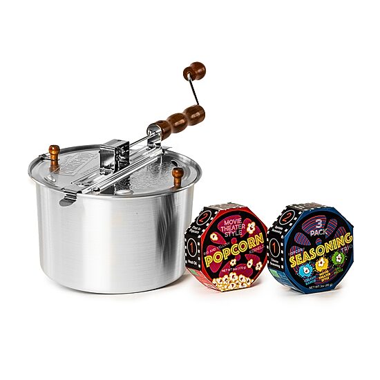 Wabash Valley Farms Cinematic Crunch Collection: Movie Reel Popcorn Gift Set