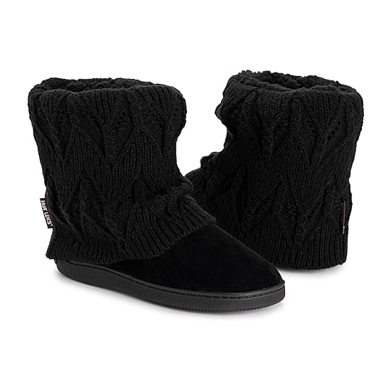 Muk Luks Womens Bootie Slippers