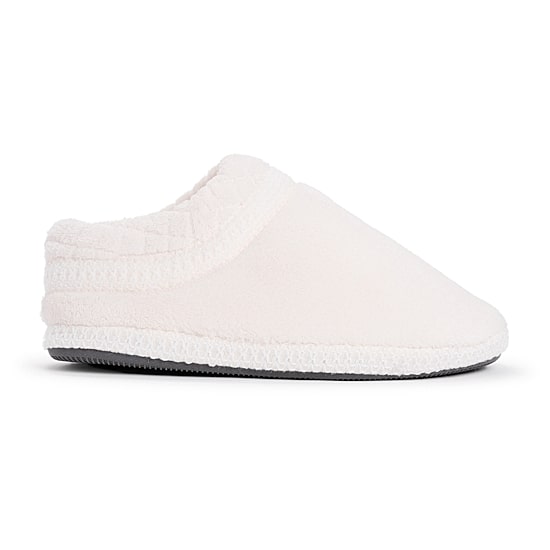 Muk Luks Rita Full Fit Washable Womens Memory Foam Slip-On Slippers