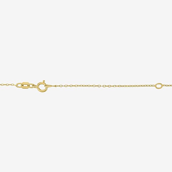 (G-H / I1-I2) Womens Diamond Accent Lab Grown White Diamond 14K Gold Over Silver Bar 2-pc. Necklace Set