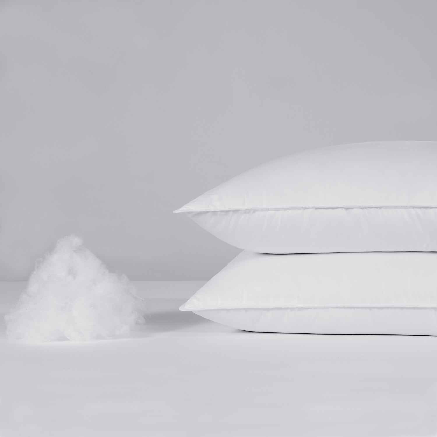 Serta® Down Illusion Firm Density 2-Pack Allergen Barrier 2 Pack Firm Density Bed Pillow