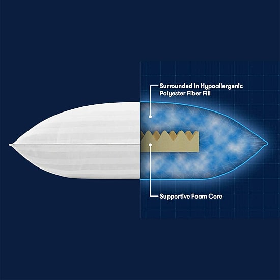 Serta® 2 Pack Medium Density Bed Pillow