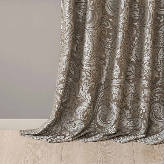 Madison Park Whitman Rod Pocket Light-Filtering Set of 2 Curtain Panel