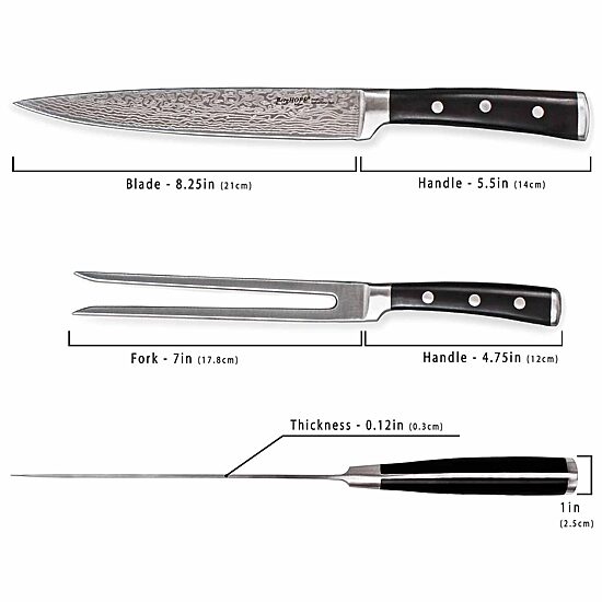BergHOFF Antigua 2-pc. Carving Knife Set