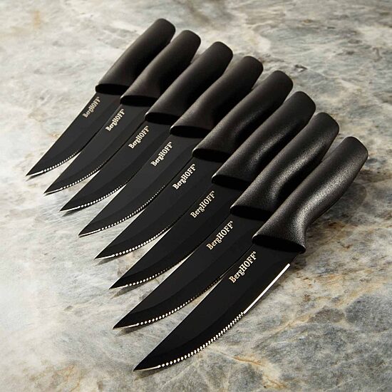 BergHOFF Essentials Serrated Stainless Steel 8-pc. Knife Set