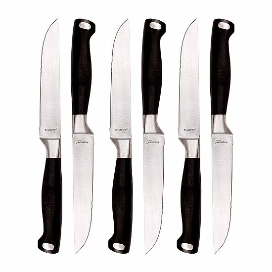 BergHOFF Bistro Stainless Steel 12-pc. Steak Knife Set