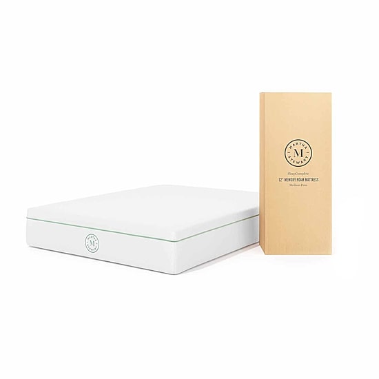 Martha Stewart SleepComplete 12" Gel Memory Foam Medium/Firm Tight Top - Mattress in a Box