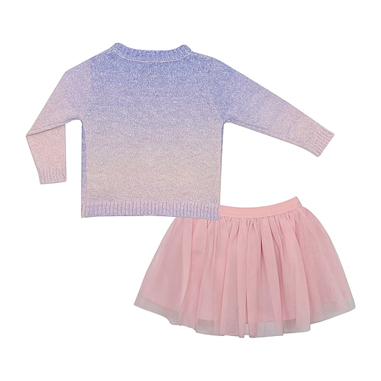 Lilt Baby Girls Knit 3-pc. Skirt Set