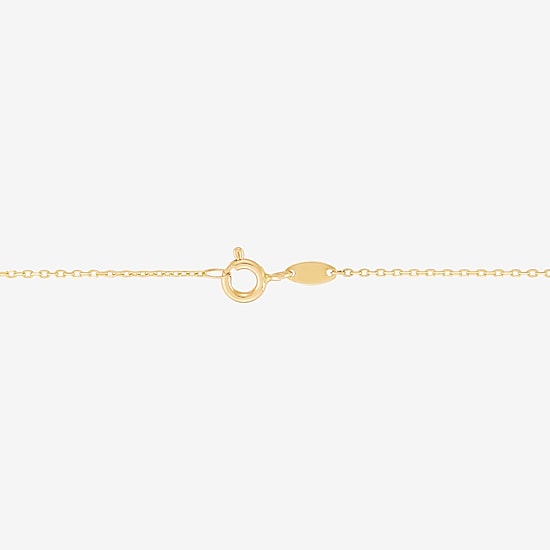 Gold Addiction Womens 10K Gold 18 Inch Link Chain Necklace