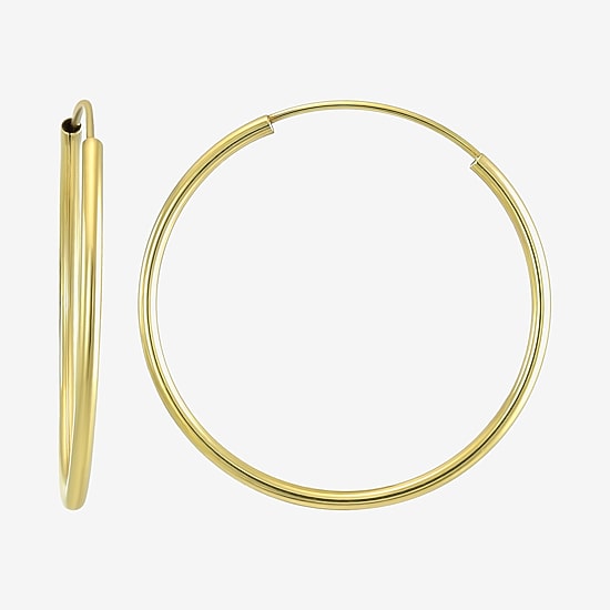 Womens 14K Gold 5 Pair Earring Set