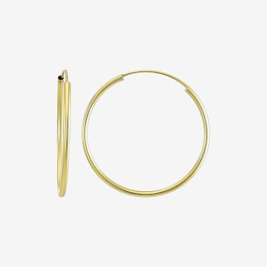 Womens 14K Gold 5 Pair Earring Set