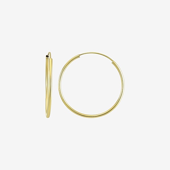 Womens 14K Gold 5 Pair Earring Set