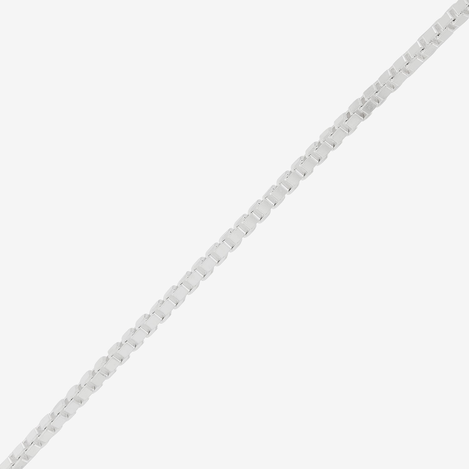 Made in Italy Womens Sterling Silver 30 Inch Box Chain Necklace
