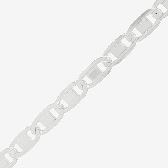 Made in Italy Unisex Adult Sterling Silver 22 Inch Chain Necklace