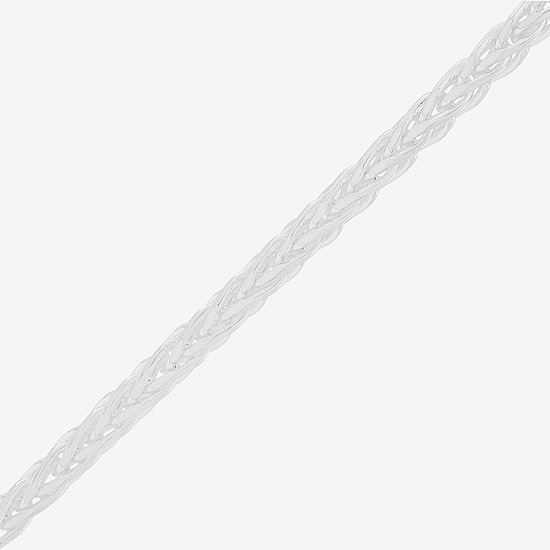 Made in Italy Mens Sterling Silver 22 Inch Wheat Chain Necklace