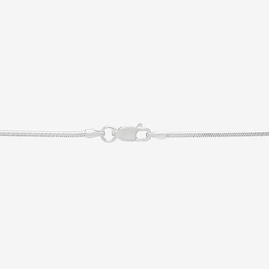 Made in Italy Womens Sterling Silver 30 Inch Snake Chain Necklace