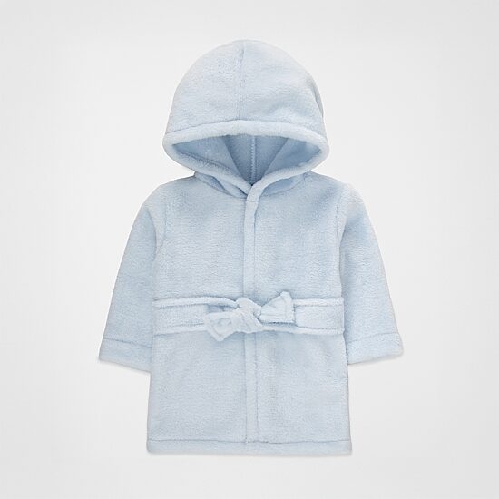 Baby Essentials 0-9 Month Baby Boys Knee Length Long Sleeve Robe