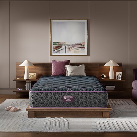 Beautyrest World Class Level Three 14.75" Plush Tight top - Mattress + Box Spring