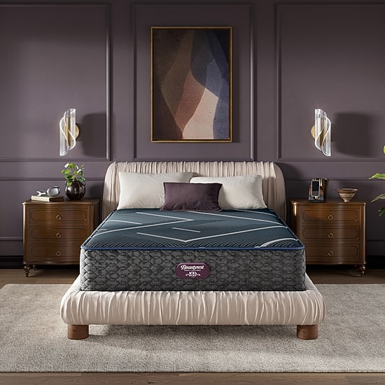 Beautyrest World Class Level Four 13.5" Plush Tight top - Mattress + Box Spring