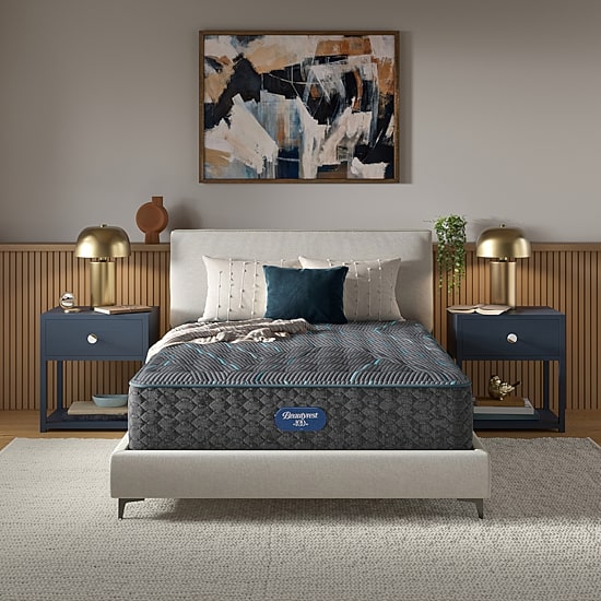 Beautyrest Level Two 14" Medium Tight top - Mattress + Box Spring