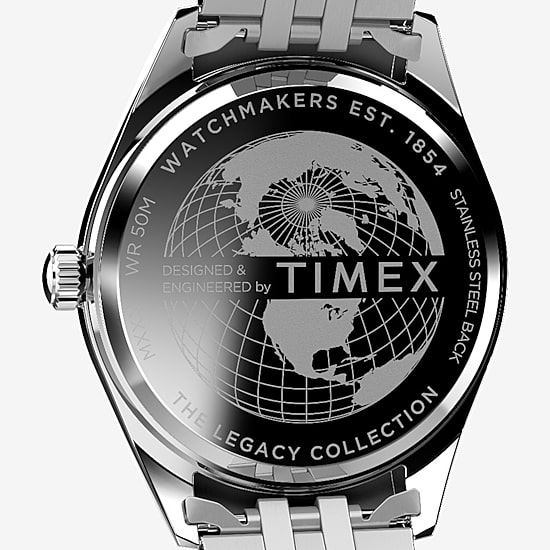 Timex Mens Silver Tone Stainless Steel Bracelet Watch Tw2v67800ji