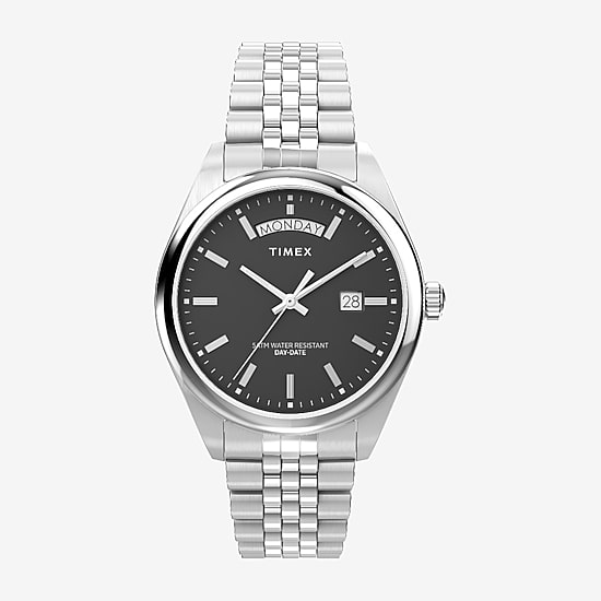 Timex Mens Silver Tone Stainless Steel Bracelet Watch Tw2v67800ji