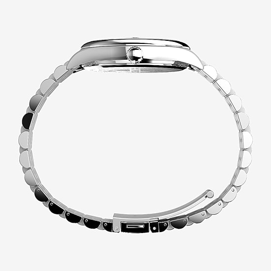 Timex Mens Silver Tone Stainless Steel Bracelet Watch Tw2v67800ji