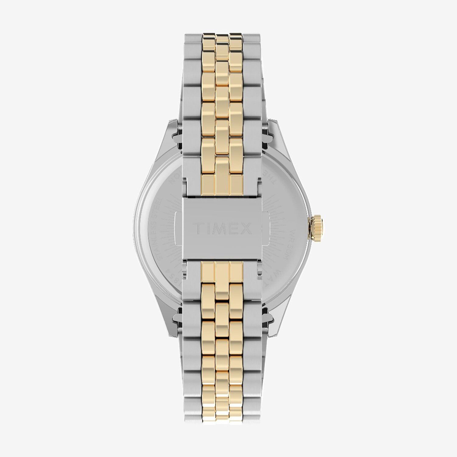 Timex Womens Two Tone Stainless Steel Bracelet Watch None