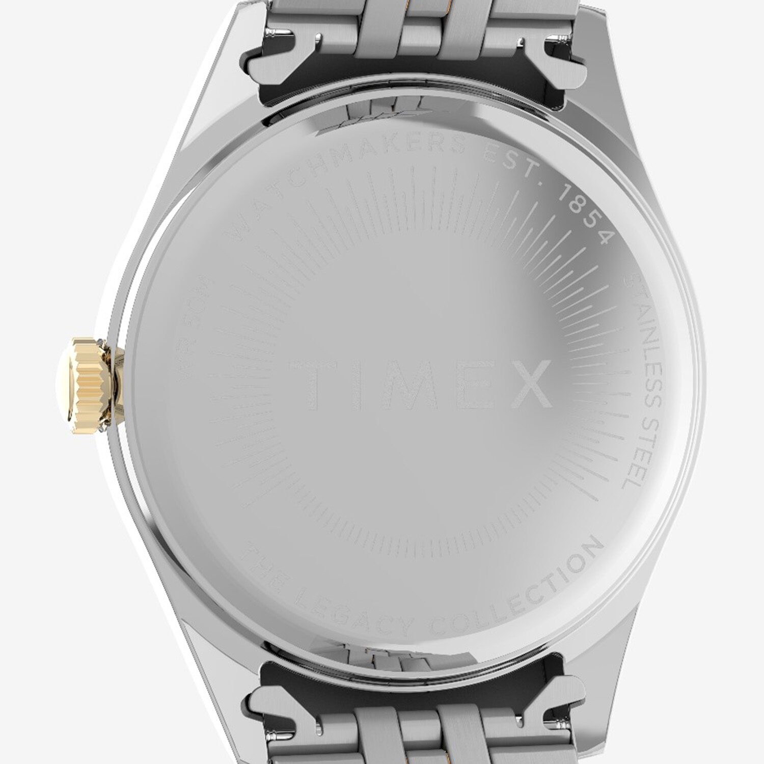 Timex Womens Two Tone Stainless Steel Bracelet Watch None